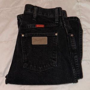 Black Vintage Wranglers